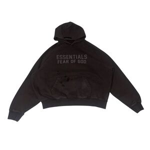 Fear of God Essentials Pull Over Hoodie Dark Gray Size M